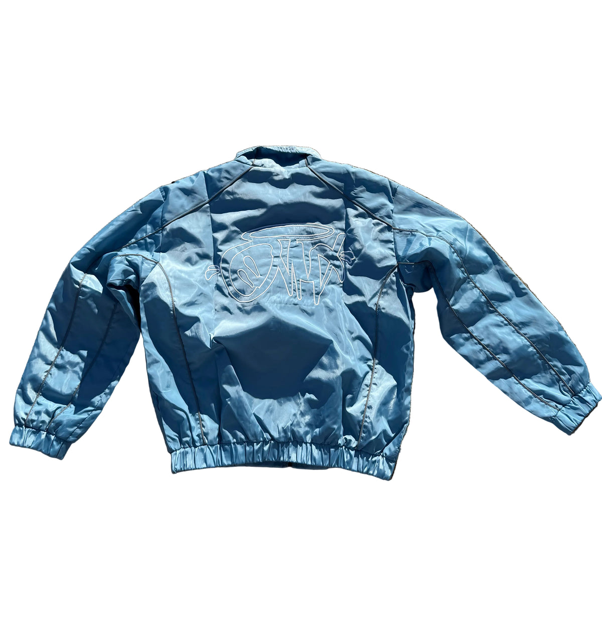 BLUE & WHITE TRACK JACKET