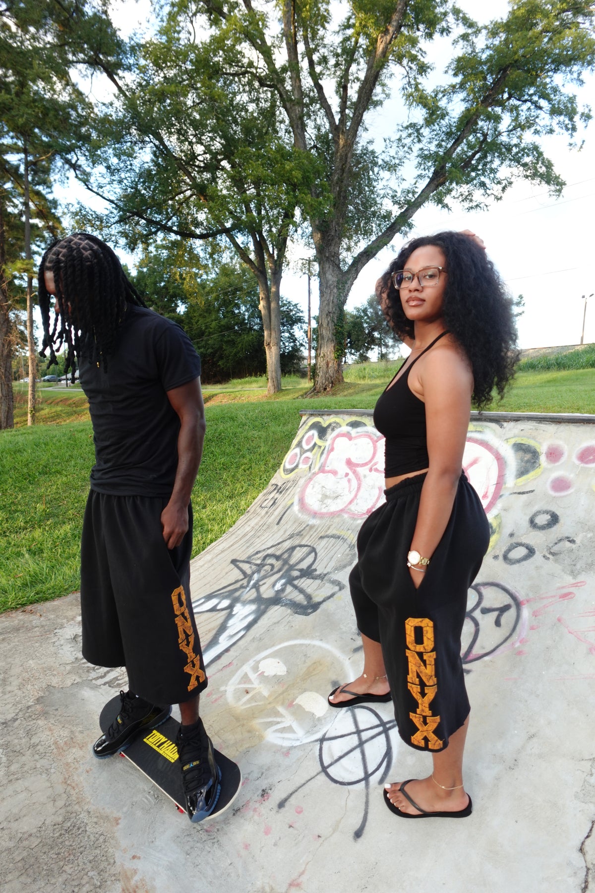 3/4 ONYX BAGGY SHORTS