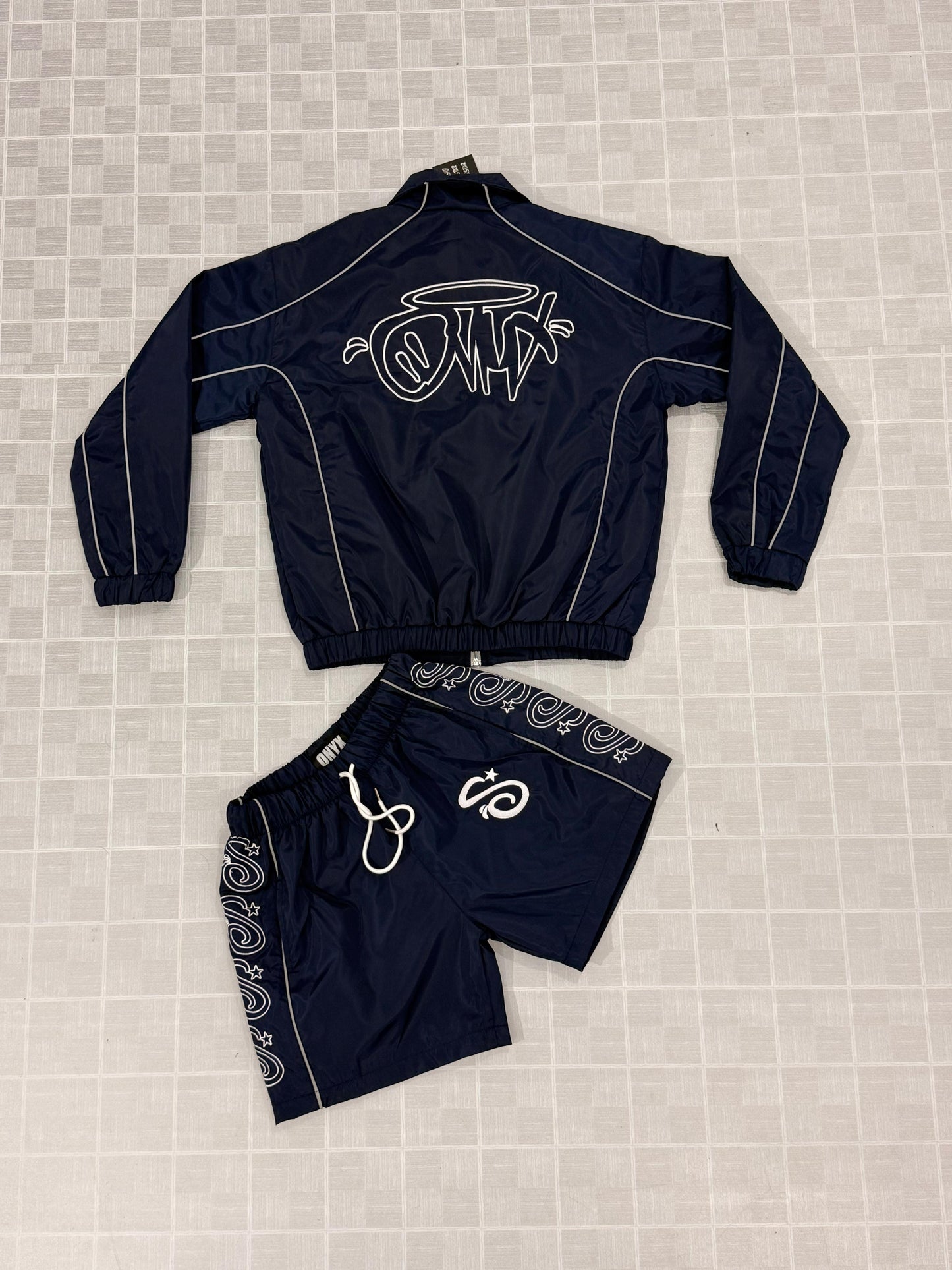 NAVY BLUE ONYX TRACK SET