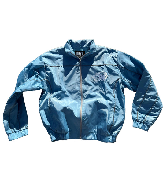 BLUE & WHITE TRACK JACKET