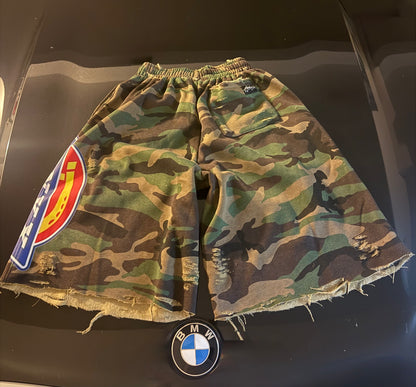 ONYX CAMO LONG SHORTS