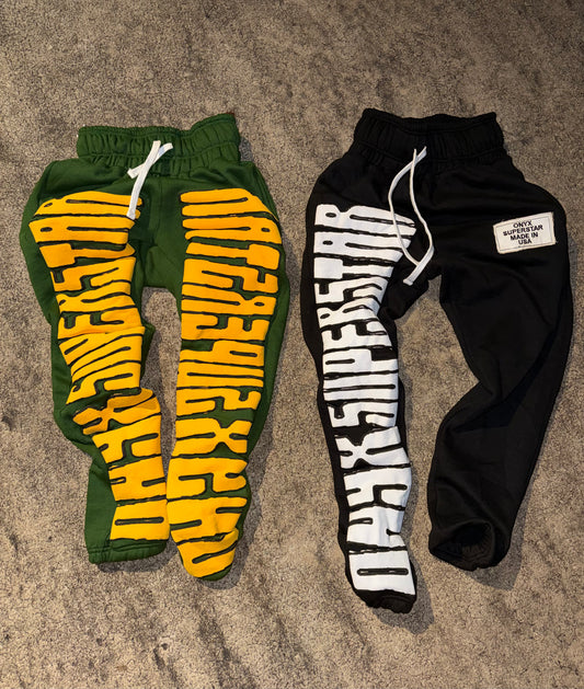 ART SWEAT PANTS (SLIGHTLY OVERSIZED)
