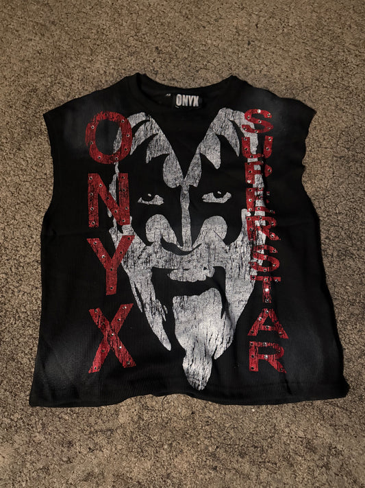 ONYX SLEEVELESS TEE